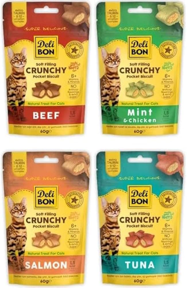 Deli Bon crunchy cat treats